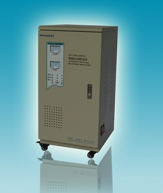 單相全自動穩(wěn)壓器 單相全自動穩(wěn)壓器